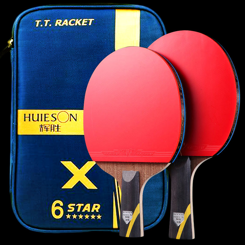 Table Tennis Backhand - Huison Raket Tenis Meja Bintang 5/6
