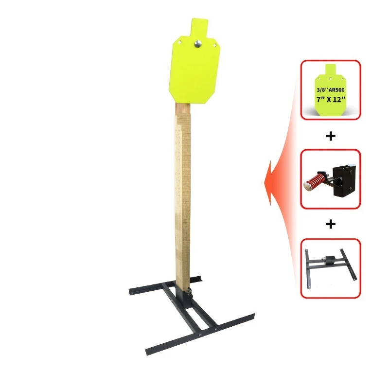 Practice Target Board - Target baja AR500 untuk latihan menembak,