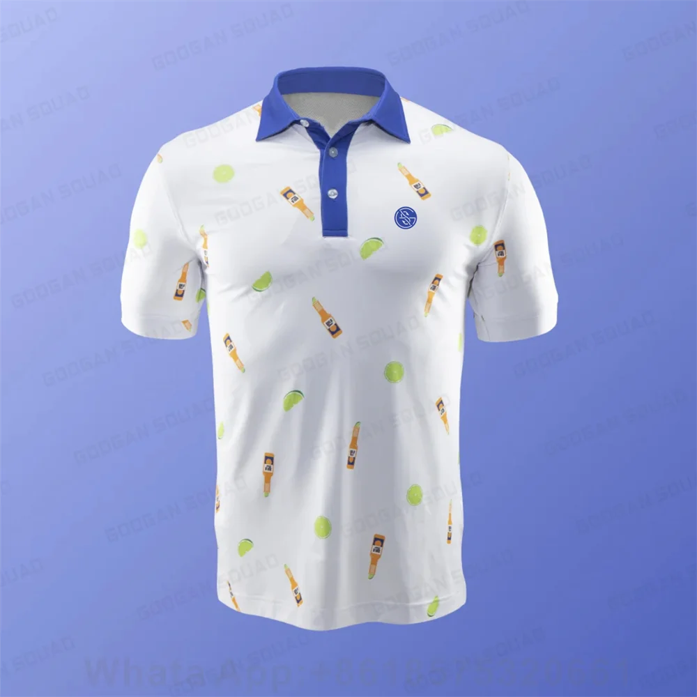 Table Tennis Volleyball - Kaos Polo Santai Pria Cepat Kering