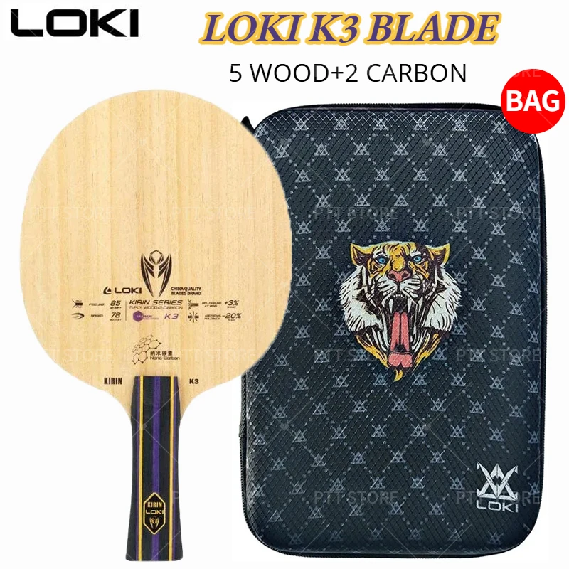 Table Tennis History - Raket Tenis Meja LOKI Kirin K3
