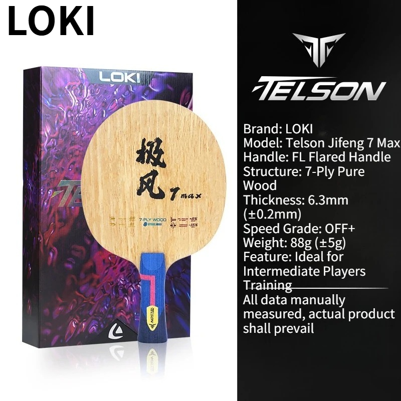 Table Tennis Player - LOKI Telson Jifeng 7 Max OFF+