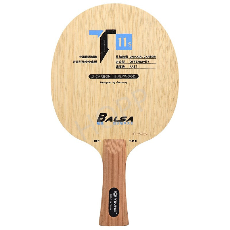 Table Tennis Viscaria - YINHE T-11 T11S (Balsa Karbon Ringan)