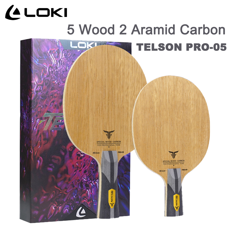 Table Tennis Pro - LOKI TELSON PRO-05 Pisau Tenis Meja