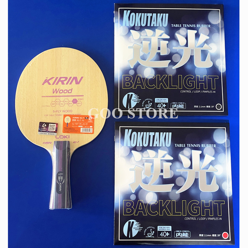 Table Tennis Movie - LOKI KIRIN K1-T Pisau Tenis Meja
