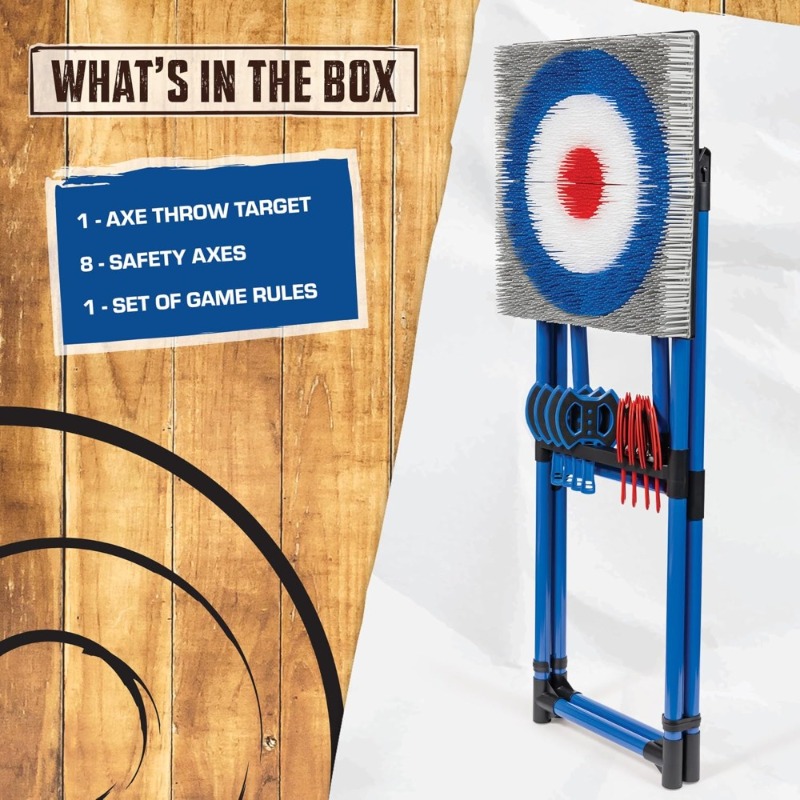 Practice Target Board - Papan Sasaran Lempar Kapak Rangka Baja