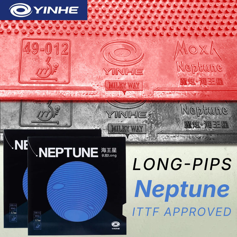 Table Tennis Xiom Rubber - Karet Tenis Meja YINHE NEPTUNE Long