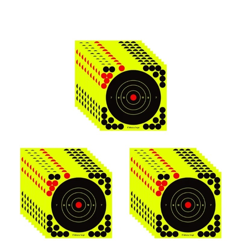 Practice Target Board - Stiker Target Permukaan Halus Premium dengan
