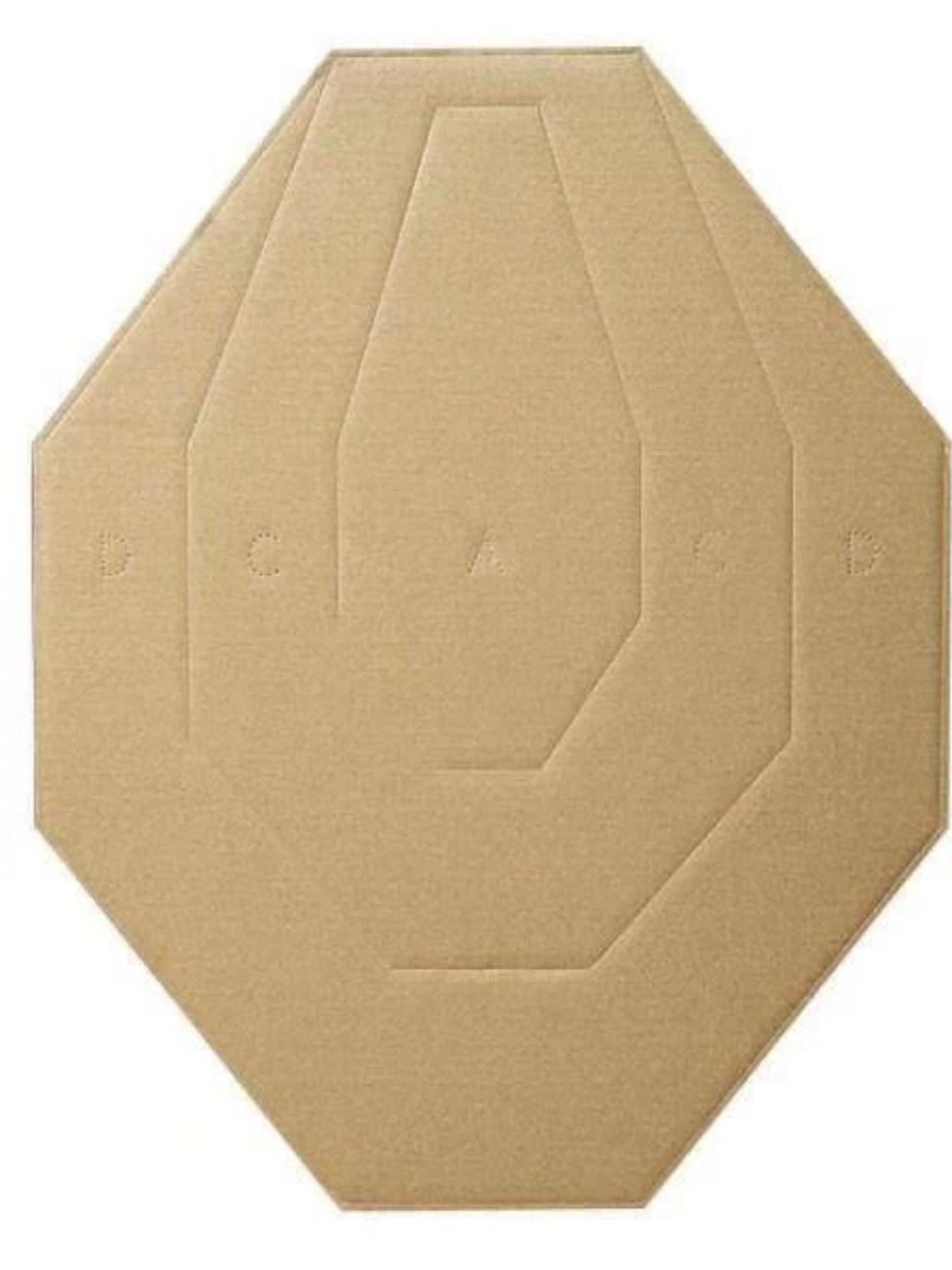 Practice Target Board - Kertas Target IPSC IDPA Bergelombang Dua