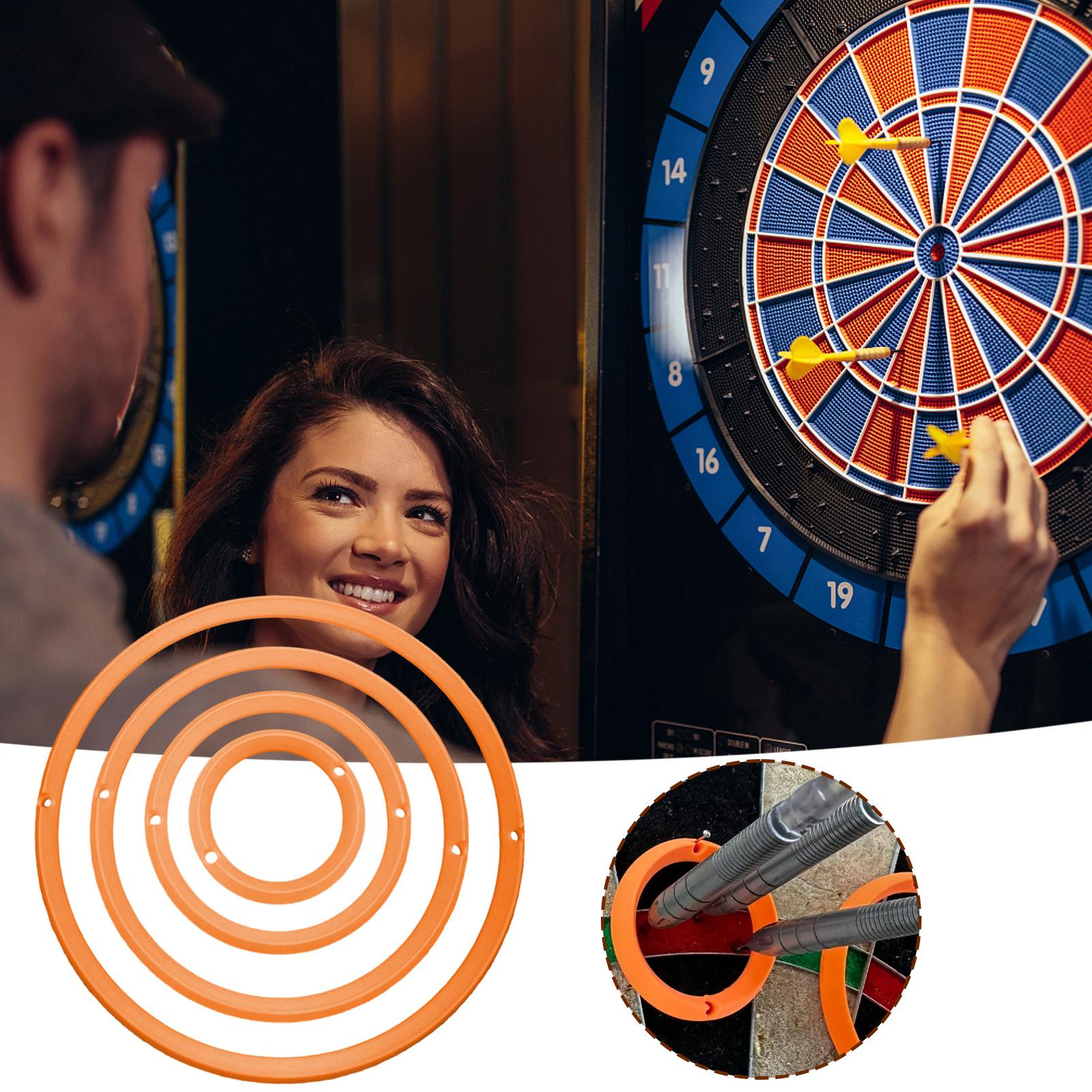 Practice Target Board - 4 Buah/Set Cincin Latihan Dart Cincin