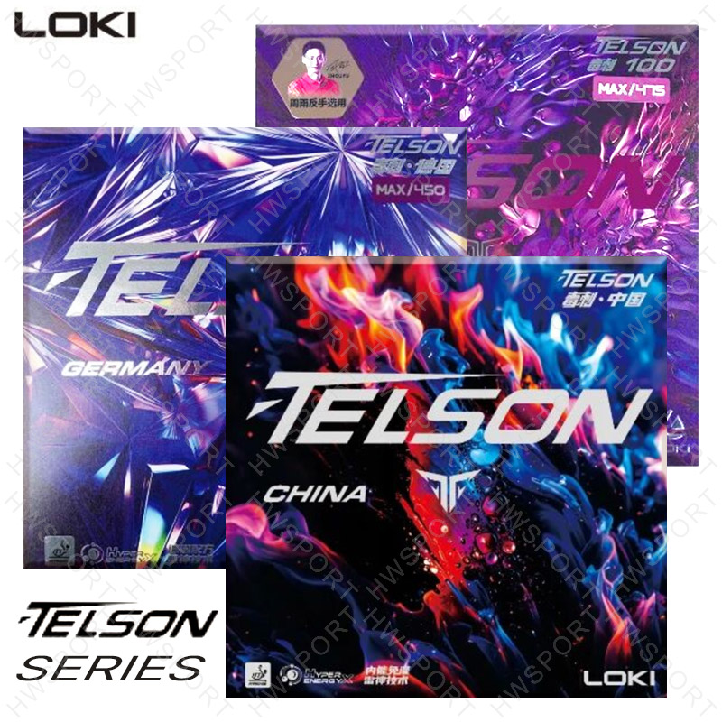 Table Tennis Backhand - Karet Tenis Meja Seri LOKI TELSON,