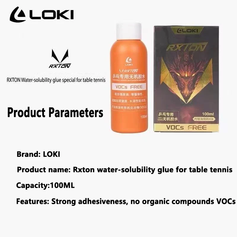 LOKI Lem Berbasis Air 100ml Le - Table Tennis For Sale ulasan dan harga
