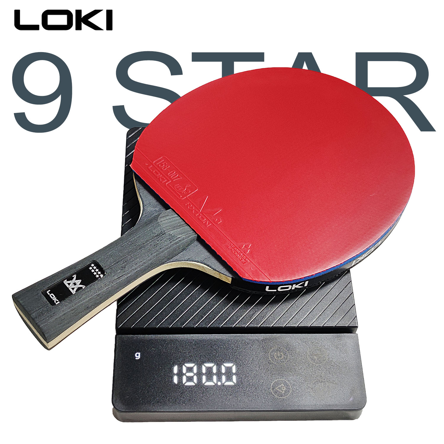 LOKI raket tenis meja 9 Star,  - Table Tennis Movie ulasan dan harga