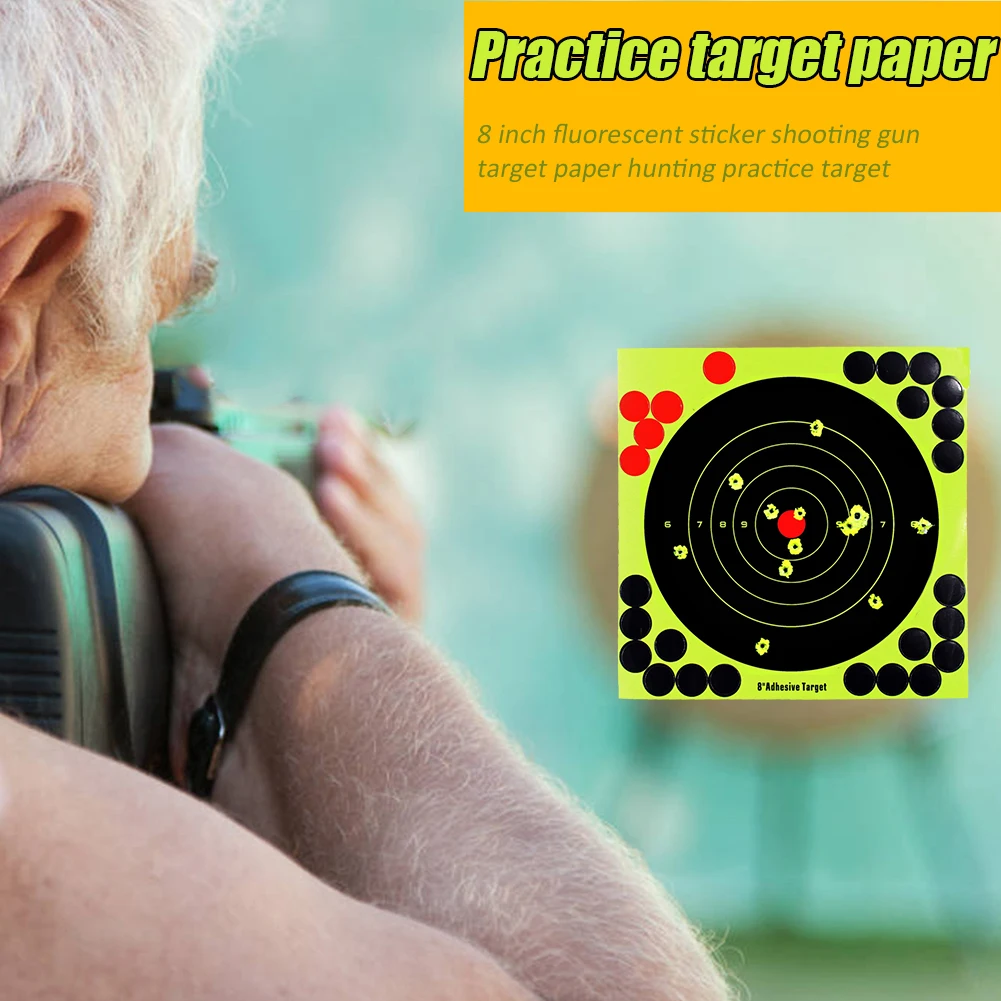 5/10/15/20/25 Buah Stiker Targ - Practice Target Board ulasan dan harga