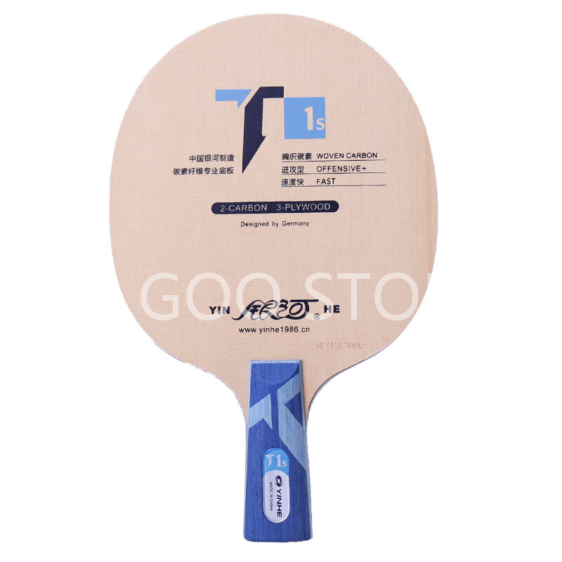 YINHE T-1S / T1S Pisau Tenis M - Table Tennis Viscaria ulasan dan harga