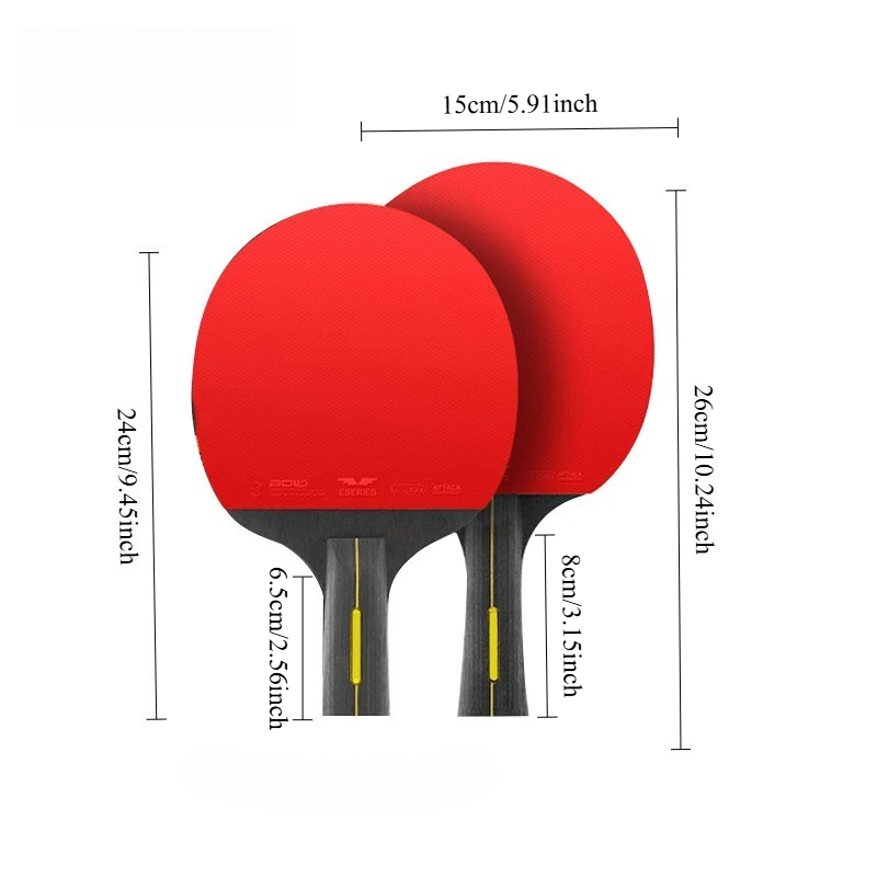 Set Raket Tenis Meja 6 Bintang - Table Tennis History ulasan dan harga