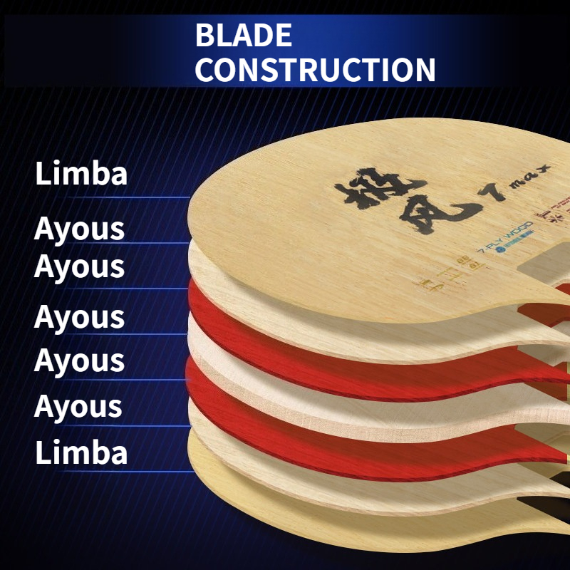 LOKI Telson Jifeng 7 Max OFF+  - Table Tennis Player ulasan dan harga