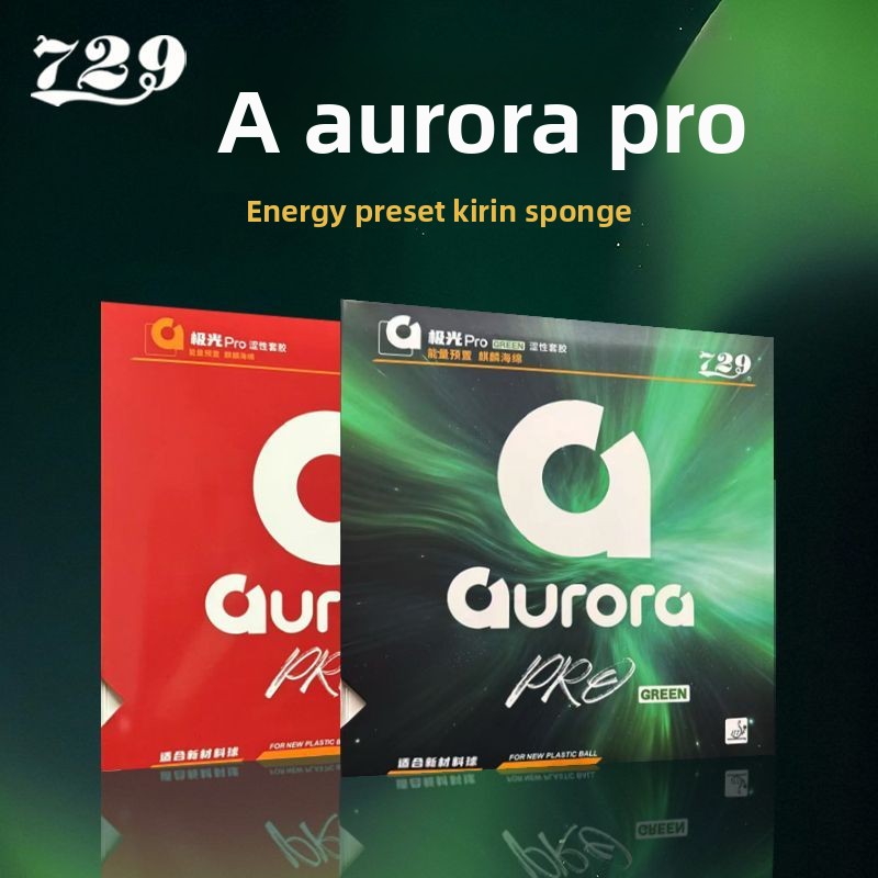 729 AURORA PRO Lembaran Karet  - Table Tennis Backhand ulasan dan harga