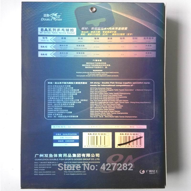Raket Tenis Meja Double Fish O - Table Tennis Viscaria ulasan dan harga