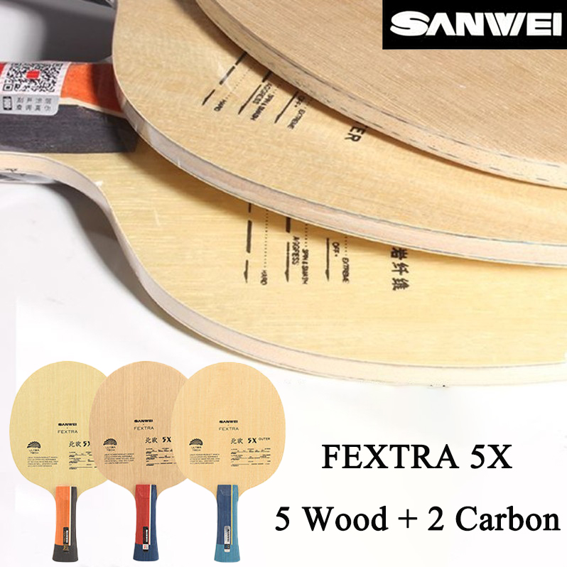 SANWEI FEXTRA 5X Blade Tenis M - Table Tennis For Sale ulasan dan harga