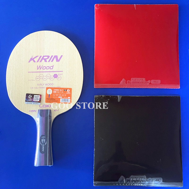 LOKI KIRIN K1-T Pisau Tenis Me - Table Tennis Movie ulasan dan harga