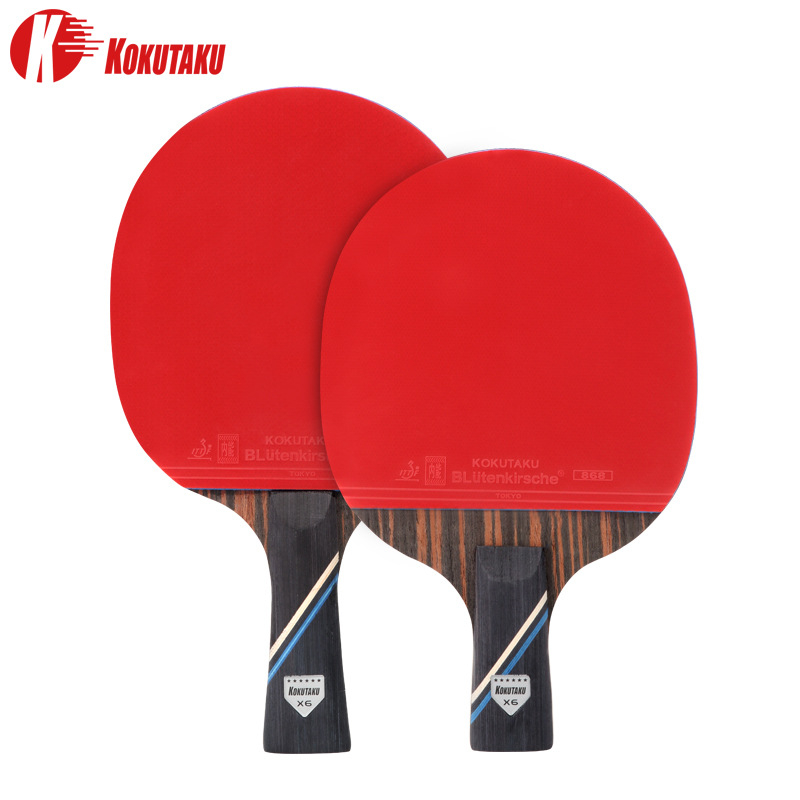 KOKUTAKU Set raket Ping Pong 6 - Table Tennis History ulasan dan harga