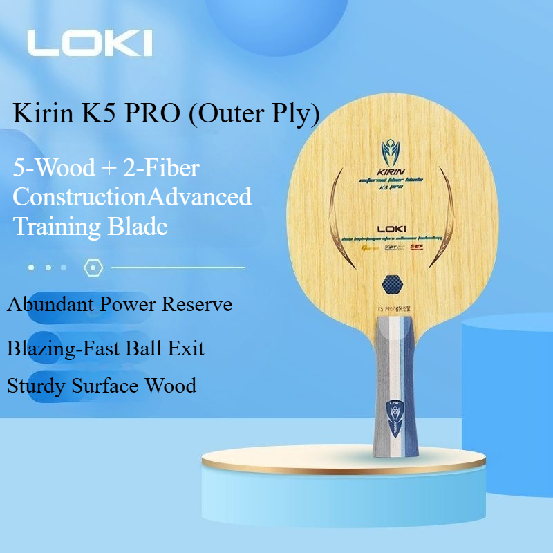 LOKI Kirin K5 PRO Raket Tenis  - Table Tennis Pro ulasan dan harga