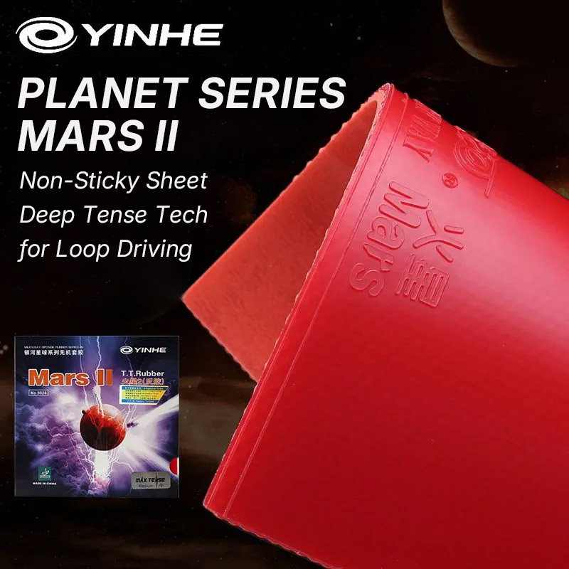 Karet Tenis Meja YINHE MARS 2  - Table Tennis Xiom Rubber ulasan dan harga