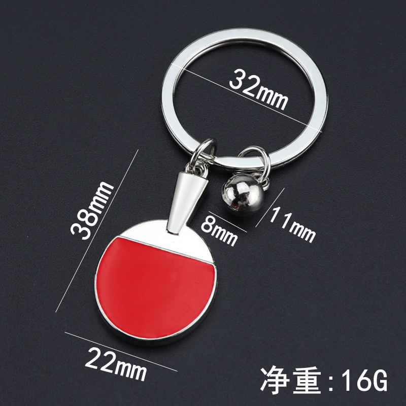 Gantungan Kunci Peralatan Golf - Table Tennis Backhand ulasan dan harga