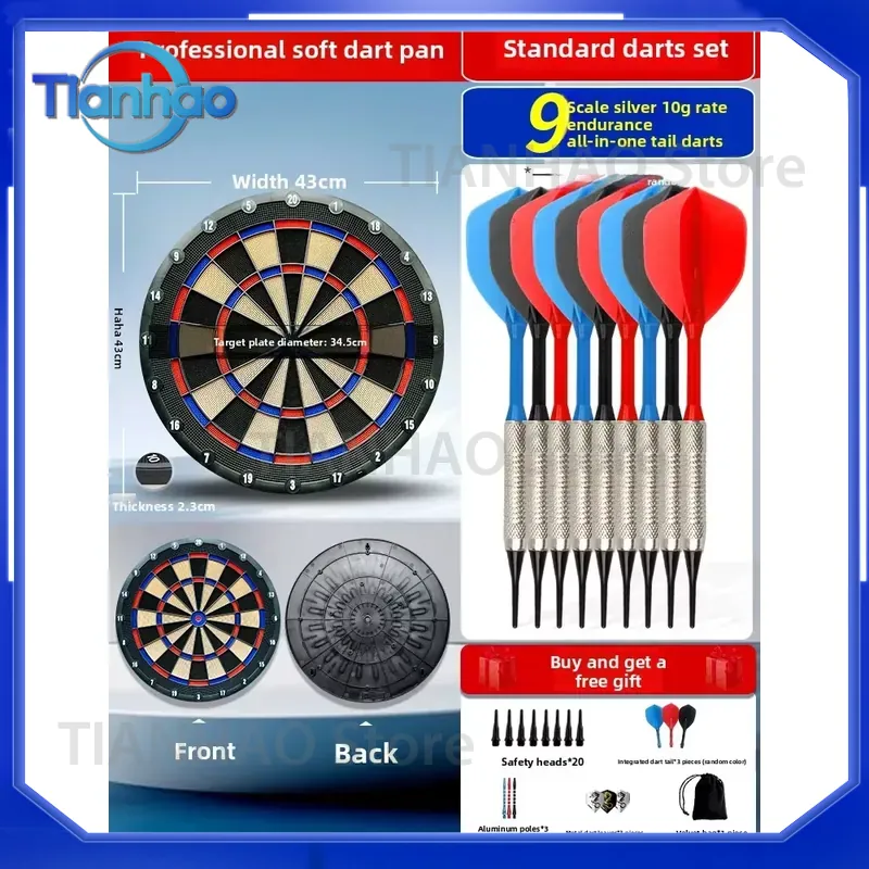 Papan Dart Lunak untuk Dalam R - Practice Target Board ulasan dan harga
