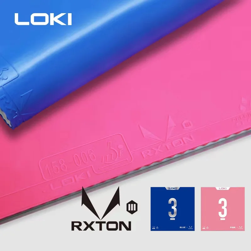 LOKI RXTON 1 & 3 karet tenis m - Table Tennis Movie ulasan dan harga