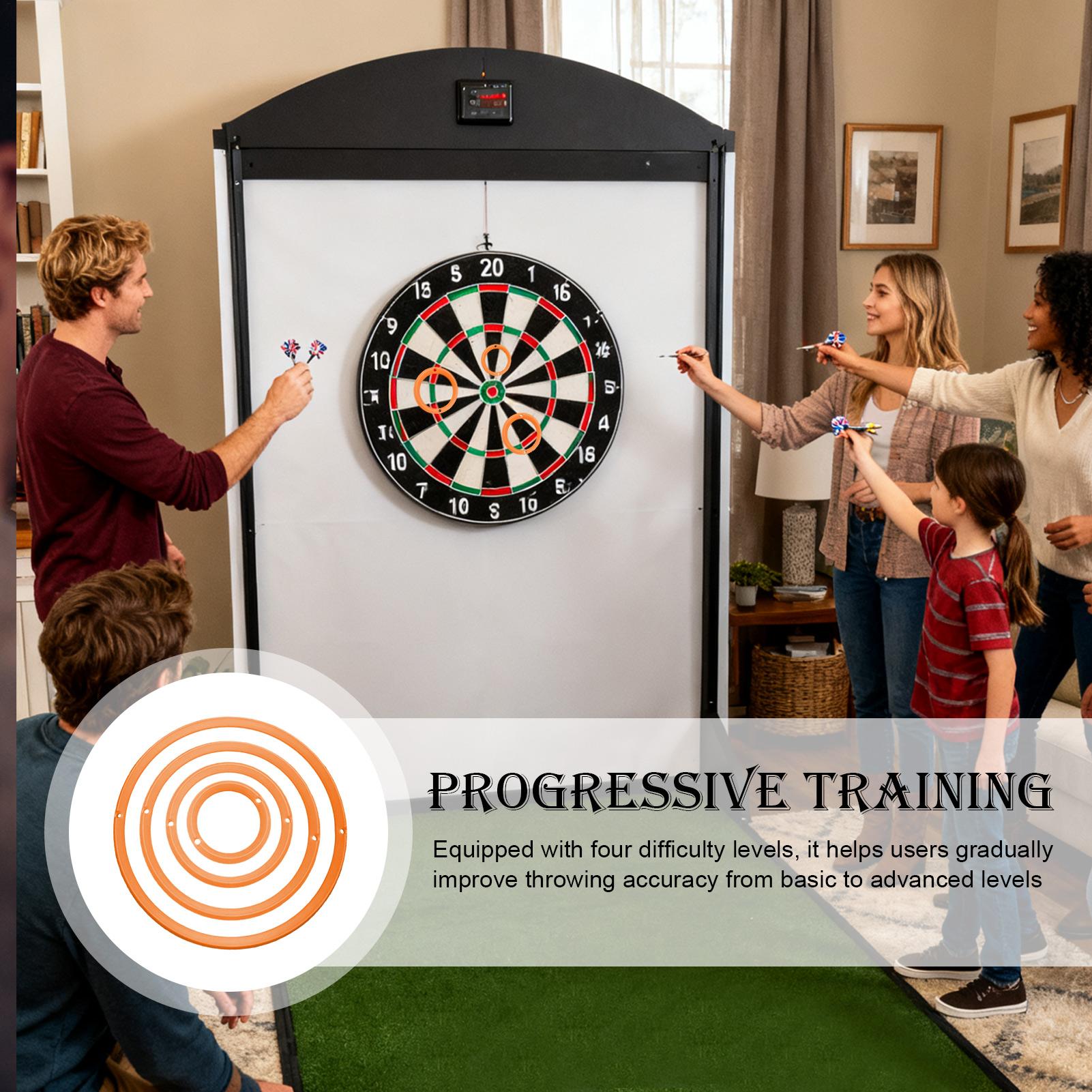 4 Buah/Set Cincin Latihan Dart - Practice Target Board ulasan dan harga