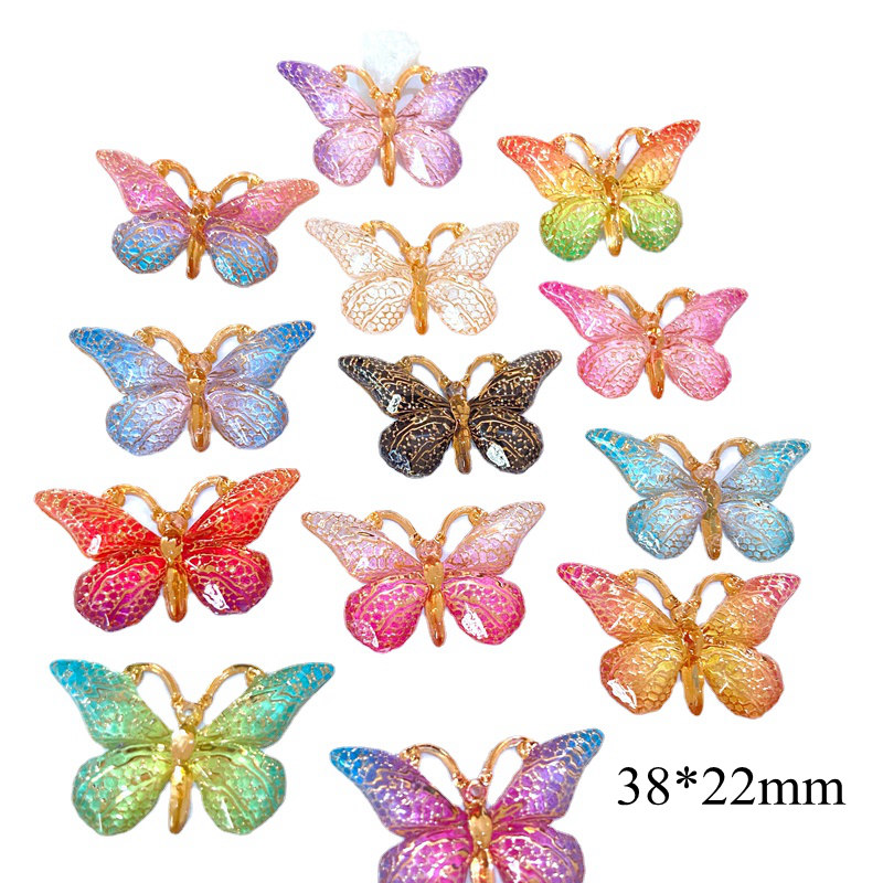 10 Buah Aksesori Plannar Kupu- - Butterfly Rubber Sheet ulasan dan harga
