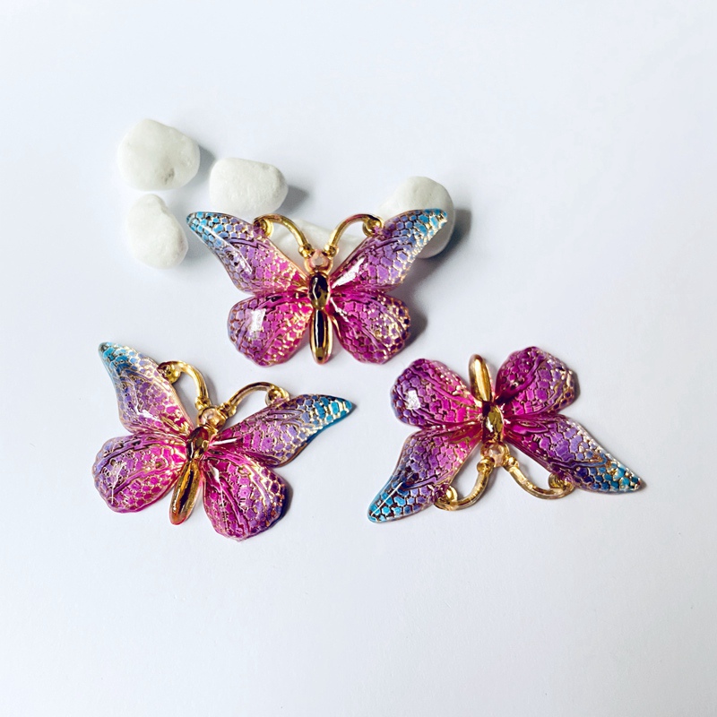 10 Buah Aksesori Plannar Kupu- - Butterfly Rubber Sheet ulasan dan harga