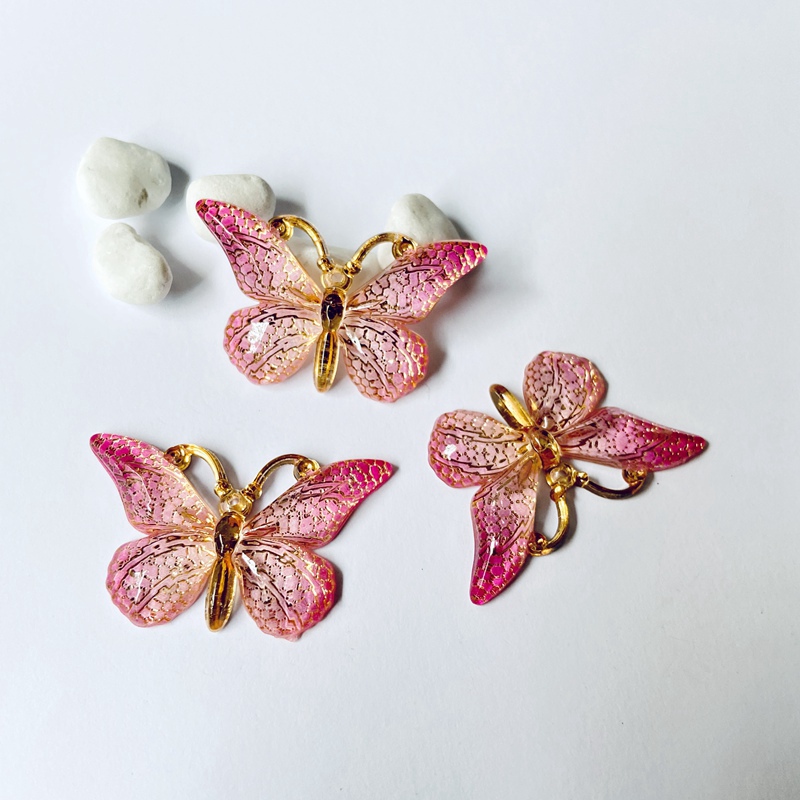 10 Buah Aksesori Plannar Kupu- - Butterfly Rubber Sheet ulasan dan harga