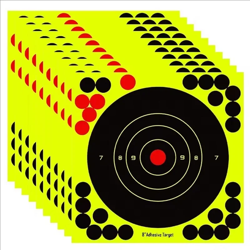 2W-100PCS Stiker Target Splatt - Practice Target Board ulasan dan harga