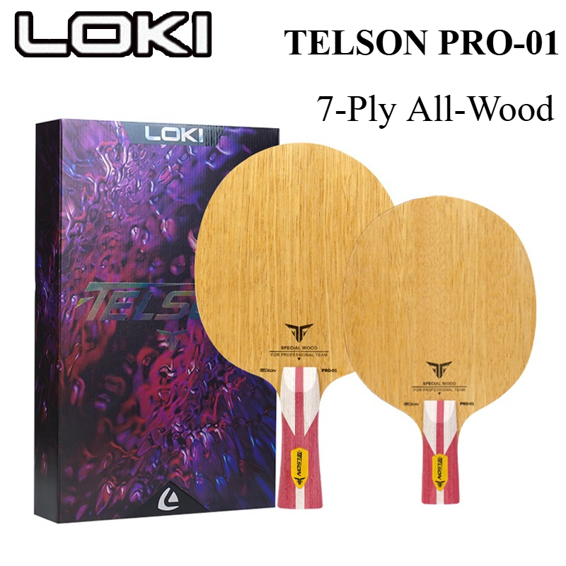 Baru LOKI TELSON PRO-01 Pisau  - Table Tennis Pro ulasan dan harga
